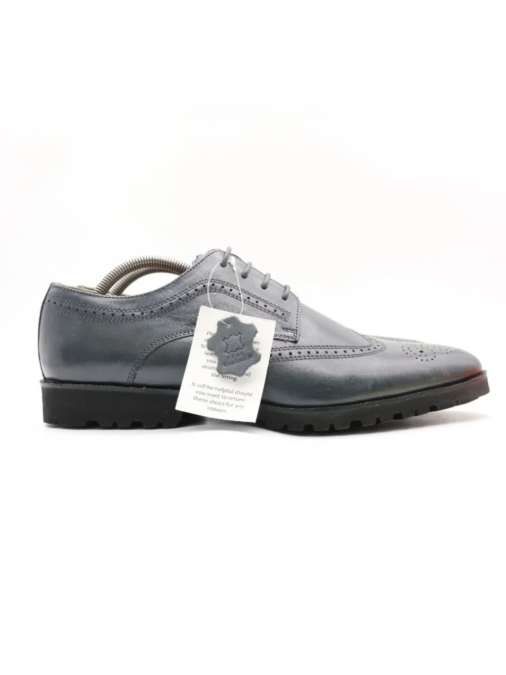 Carlos by Carlos Santana Men's Size 11 Oxford Dress Navy Blue Shoes Lace Up